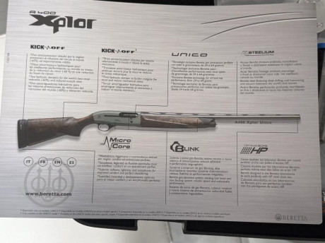 Hola, vendo esta preciosa escopeta válida tanto para caza como para tiro deportivo de 76 cm de cañón. 22