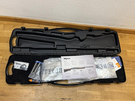 Hola, vendo esta preciosa escopeta válida tanto para caza como para tiro deportivo de 76 cm de cañón. 50