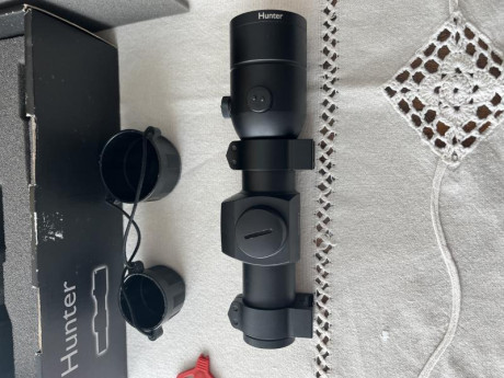 Vendo en perfectisimo estado,con anillas warne nuevas de 34” y fijas.
Tornilleria perfecta y Aimpoint 00