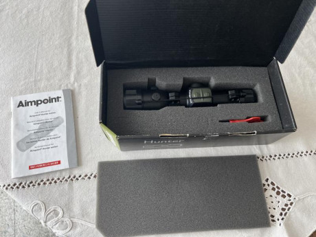 Vendo en perfectisimo estado,con anillas warne nuevas de 34” y fijas.
Tornilleria perfecta y Aimpoint 10