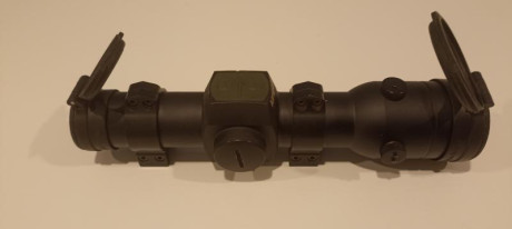 Se vende aimpoint h34 S Hunter con anillas desmontables warne, se encuentra en Pamplona, , 650+ gastos 00