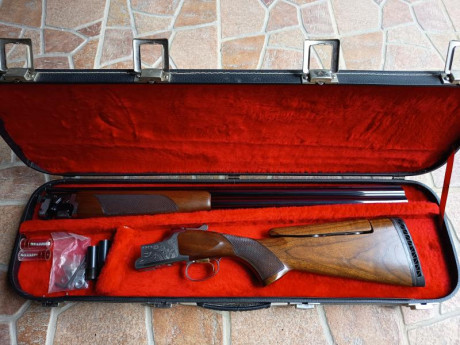 Hola tengo una browning gts special Sporting cañón de 71 con chokes invector+ con gatillo y culata regulable 02