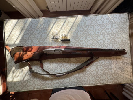 Por jubilación vendo esta escopeta con sus choques originales.
Precio 650€.
Contacto por Whatsapp 636.882.926.
Dispongo 02