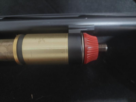 Buenas tardes. Por herencia dispongo de una Fabarm L4S, la cual desconozco como se suelta el cañón. He 20