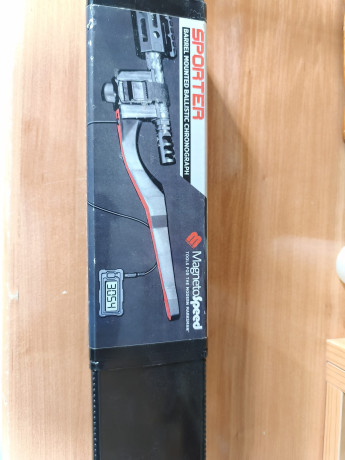 Vendo magnetospeed sporter muy poco uso, como nuevo. 240 eruros con portes incluidos.
Saludos 01