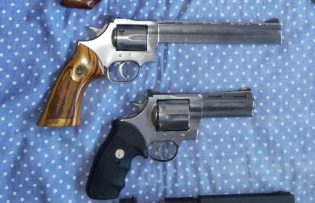 Vendo :
Revolver Dan Wesson 357 mg perfecto estado y poco uso con tres cañones intercambiables en total 00