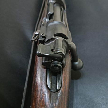 Buenos días a todos:

        Recientemente pude recoger en mi IA; un Mauser K98 con código 27 de fabricación, 21
