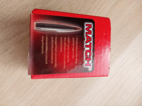 Vendo Puntas Hornady Match 68 grains BTHP 

80 puntas a 25€ envío incluido 00