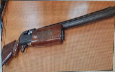 Se vende escopeta semiautomática Magic de caza, repetidora, con sistema inercial tipo Benelli. Modelo 00