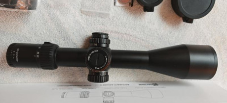 REBAJADO A 300 €. 
Hola que tal.Pongo a la venta Visor Nutrek Silvermark 4,5-27x56 en primer plano focal,iluminado.
Está 11