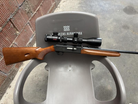 No se encasquilla ni una sola vez, con visor 1,5x 6 42 con tubo de 30, está encasquilla cordoba y se puede 01