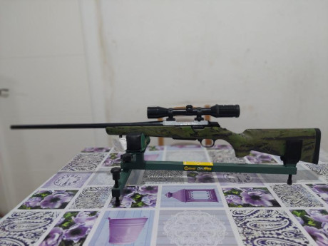 Pongo para posible cambio este rifle, un Browning A-Bolt del cartucho 243 Winchester Super Short Magnum. 11