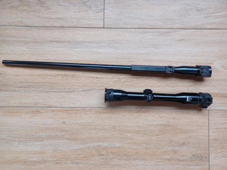 En venta cañón Mauser 66, calibre 243W. Es compatible con Rifles Mauser mod.66 en calibres 5,6x57, 6,5x57, 02