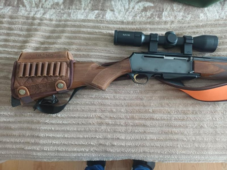 Rifle Browning Bar II calibre 338 w.m., con visor avistar 1,5 - 6 x 42, monturas desmontables, se entrega 01