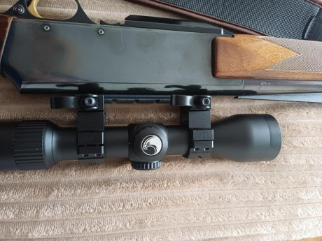 Rifle Browning Bar II calibre 338 w.m., con visor avistar 1,5 - 6 x 42, monturas desmontables, se entrega 00