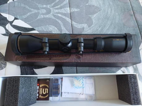 Visor Shilba Gold Medal 1,5 - 6 x 42 con anillas leupold qr medias, único dueño, excelente estado, muy 01