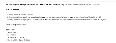 Hola companeros.

Cuantos os suele costar una caja de 20 cartuchos 300 blackout?

Estaba busando informacion 170