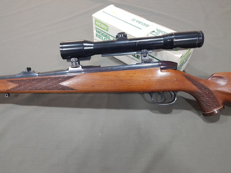 Vendo Sauer Weatherby calibre 300wby con bases/monturas Shuler y visor Carl Zeis 1,5-6x, por tener el 00