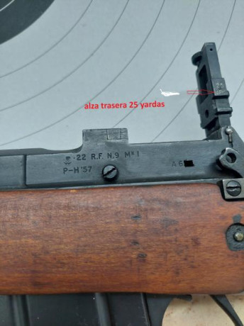 Vendo carabina LEE-ENFIELD No9 Mk1 del calibre.22 l.r.
Fabricada en 1957 por Parker Hale para la marina 00