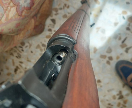 Vendo carabina LEE-ENFIELD No9 Mk1 del calibre.22 l.r.
Fabricada en 1957 por Parker Hale para la marina 11