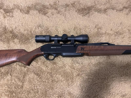 Buenas tardes, por falta de tiempo y exceso de armas
Pongo a la venta mi Winchester Sxr Vulcan.
Lo compré 01