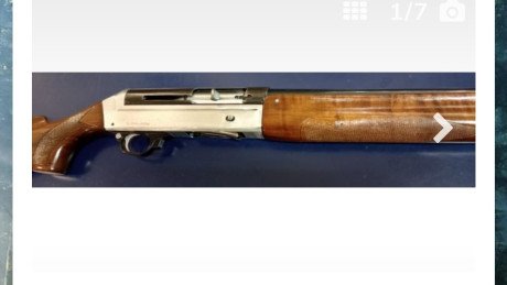 Hola vendo Benelli 125 Superliga con choke 4 estrellas fijo de 63 cm ,ideal becada y conejo , poco peso 00