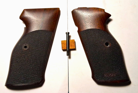 Pongo a la venta de un compañero de tiro estas cachas.

 KNILL Sig P210 Super Target - NG_SS2258
Para 02