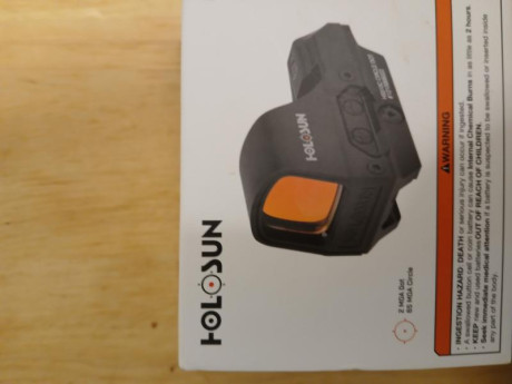 Vendo este conjunto compuesto por un visor de punto rojo con retícula variable igual a los eotech. En 10