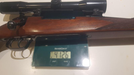 Vendo Sauer Weatherby calibre 300wby con bases/monturas Shuler y visor Carl Zeis 1,5-6x, por tener el 11