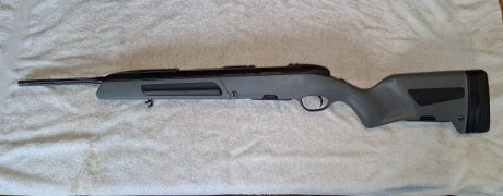 Hola, vendo rifle de cerrojo Manlincher STEYR SCOUT 308 Win. Se ha usado abitualmente en batidas de jabali 02