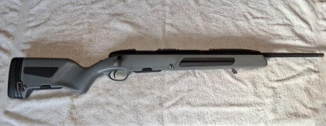Hola, vendo rifle de cerrojo Manlincher STEYR SCOUT 308 Win. Se ha usado abitualmente en batidas de jabali 00