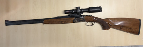 Rizzini superpuesto L90, calibre 30-06, visor Rolls X6HD, maletín rígido, funda blanda y munición cupo 02