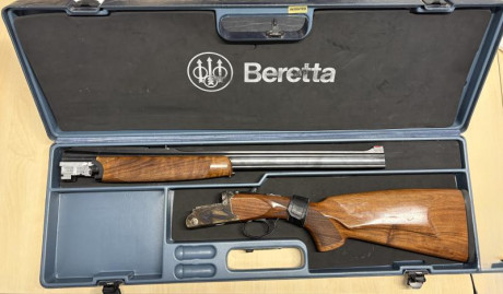 Rizzini superpuesto L90, calibre 30-06, visor Rolls X6HD, maletín rígido, funda blanda y munición cupo 01