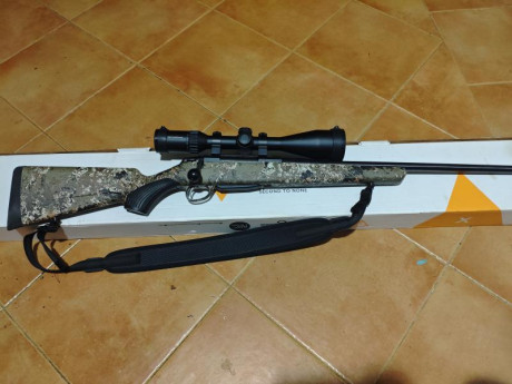 Buenas tardes, pongo a la venta un tikka t3x lite en calibre 270 win, el rifle cuenta con anillas Warne 02