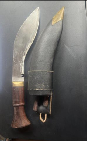 cambio cuchillo kukri con numero de serie por balanca analogica de recarga no se como poner fotos quien 30