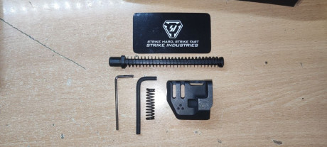 Strike Industries Compensador Mass Driver G3- Compacto (Glock 19) Compensador Driver de acero
70 euros 00