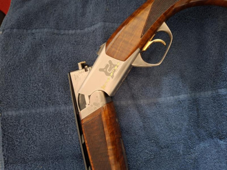 Cambio Browning cynergy Sporting,con 71 cmLa escopeta de cañon.Cuatro chockes originales exteriores de 02