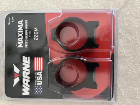 Vendo por no usarlas…son NUEVAS,solo montadas en Aimpoint y sacadas sin un solo tiro!
Fijas y bajas,con 02