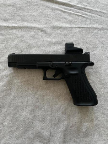 Vendo Glock 34 Gen 5 MOS con visor Shield Sights RMSx XL Lens 8 MOA y gatillo Glock Performance.

Todo 01