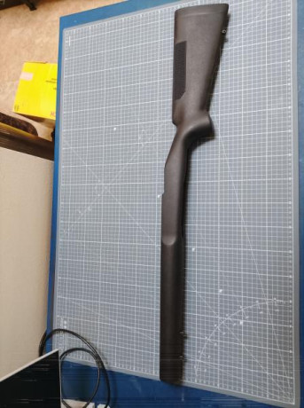 En perfecto estado. Marca HS Precision, culata americana del Remington 700 Police de material técnico 01