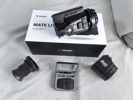 Clip On Térmico y monocular de mano Nocpix Mate 2 Lite ML38,muy pequeño y ligero para montarlo en la campana 00