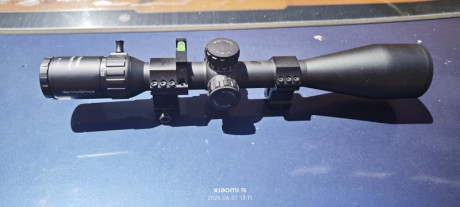 Vendo vector óptic Paragon 6-30x56 gen 2 impoluto. Tiene muy poco uso siempre montado en pcp. Se incluye 01