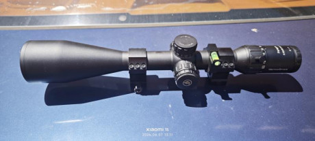 Vendo vector óptic Paragon 6-30x56 gen 2 impoluto. Tiene muy poco uso siempre montado en pcp. Se incluye 00