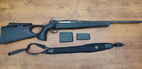 Rifle  SAUER 505  Syncro XT calibre  270 WIN .
Rifle NUEVO.
GRAN OPORTUNIDAD!

- Cañon con rosca M15x1.
- 70