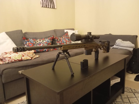 Se vende increíble  rifle del 308 
CZ 600 MDT 
tiene solo 140 disparos
El rifle se encuentra en Valencia
Con 01