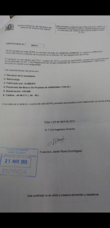 buenas a todos,para otro proyecto(quiero hacerme con un rifle)y por no darle uso que fue en su día un 100