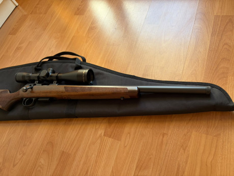 Vendo esta carabina ceska modelo 457 Varmint en calibre 17hmr. La carabina esta nueva, no tiene ni una 01
