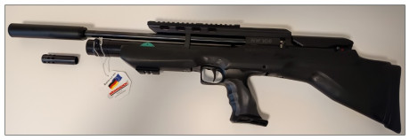 Vendo PCP Bull Pup Wheirauch HW100 BPK del 4,5mm.
Arma en perfecto estado de uso con tóricas revisadas 121