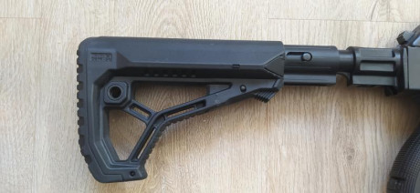 Se vende conjunto completo para Recorridos de Tiro compuesto por:
Chiappa RAK-9 preparada para competición.
Guardamanos, 00