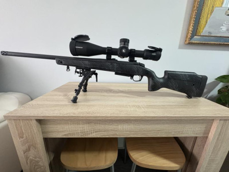 Vendo rifle BERGARA modelo RIDGE CARBON  en 308 winchester, muy lijero,cargador extraible, freno de boca
-Culata 02